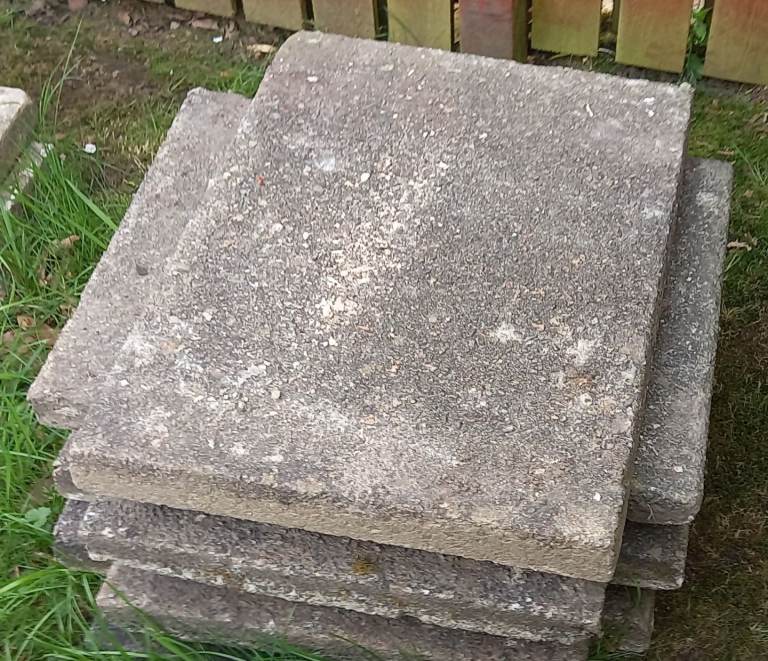 Free slabs 3x2 and 2x1.5'