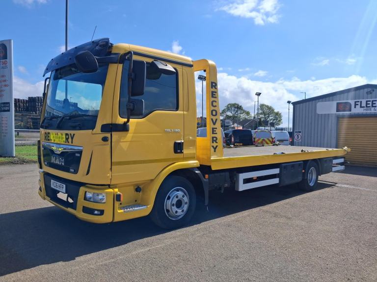 MAN/ ERF TGL 7.180 TILT AND SLIDE RECOVERY WITH SPEC-LIFT EURO 6