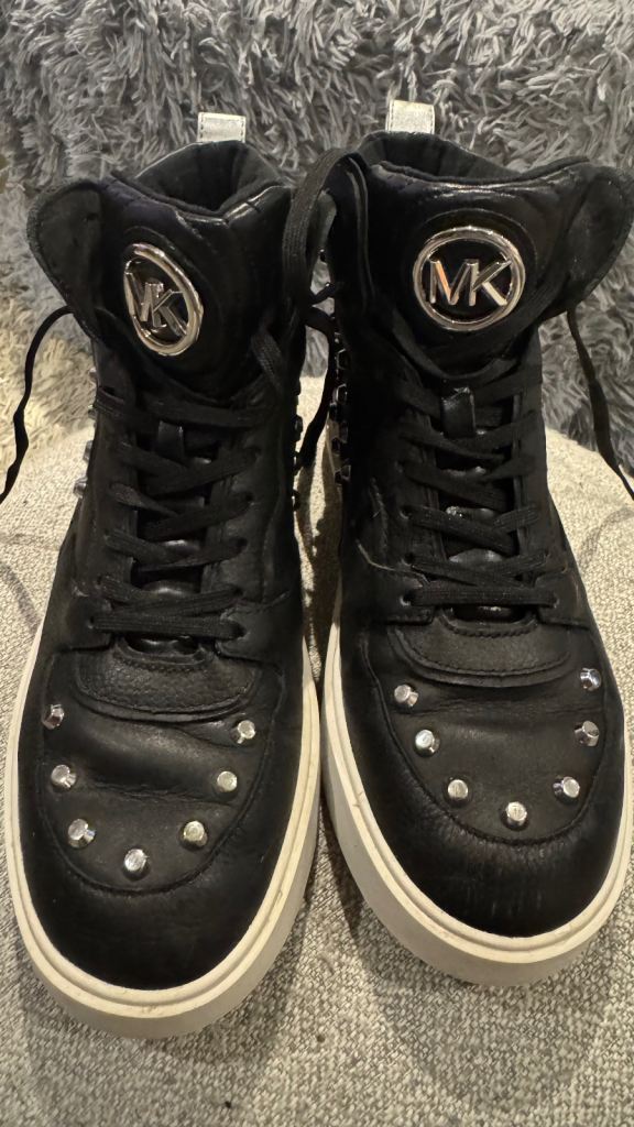Michael Kors leather trainers 