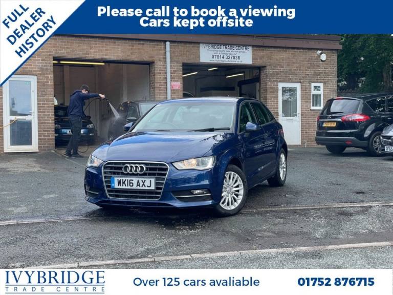 2016 16 AUDI A3 2.0 TDI SE TECHNIK SPORTBACK 5DR DIESEL MANUAL EURO 6 (S/S) (150