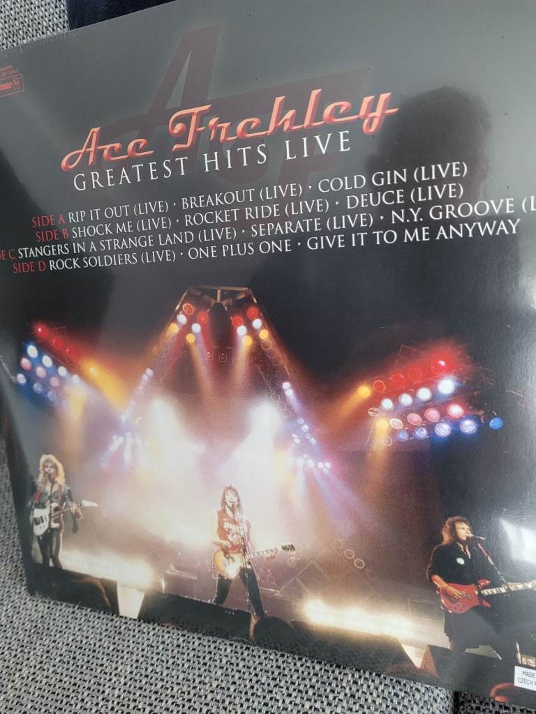 Vinyl  dbl Lp Ace Frehley live 