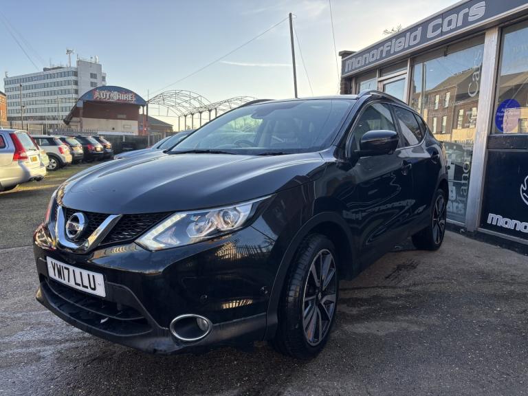 NISSAN QASHQAI 1.2 DIG-T Tekna Black Manual Petrol 2017