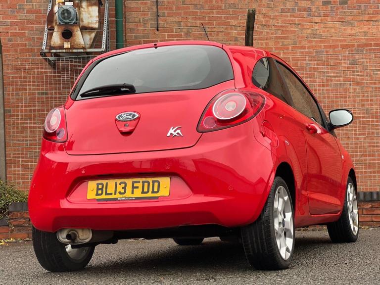 2013 Ford Ka 1.2 Zetec 3dr [Start Stop] HATCHBACK PETROL Manual