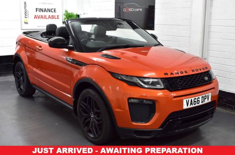 2017 Land Rover Range Rover Evoque 2.0 TD4 (180) HSE DYNAMIC CONVERTIBLE 2DR AUTOMATIC 4WD EURO 6...