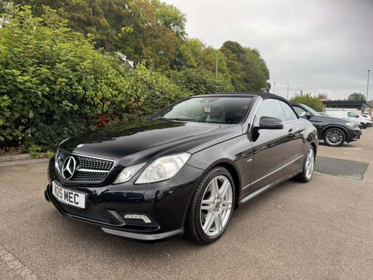 2011 Mercedes-Benz E Class 2.1 E220 CDI BlueEfficiency Sport Cabriolet G-Tronic+ Euro 5 (s/s) 2dr...