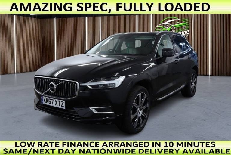 2017 67 VOLVO XC60 2.0H T8 TWIN ENGINE 10.4KWH INSCRIPTION PRO SUV 5DR PETROL PL