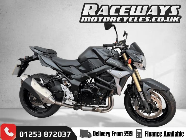 SUZUKI GSR 750 AL5 ABS, BLACK, JUST 12,833 MILES, TWO OWNERS FROM. HPI CLEAR