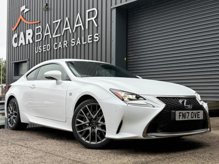 2017 Lexus RC 2.5 300h F Sport CVT Euro 6 (s/s) 2dr COUPE Petrol/Electric Hybrid Automatic
