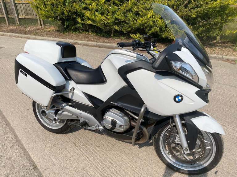 2012 62 BMW R1200RT MU EX POLICE WHITE FSH R 1200 RT VERY CLEAN INC VAT