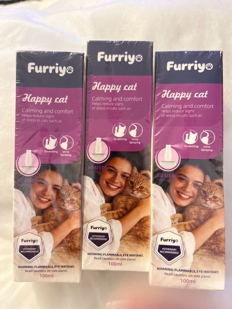 Furriy happy cat calming & comfort brand new and sealed 