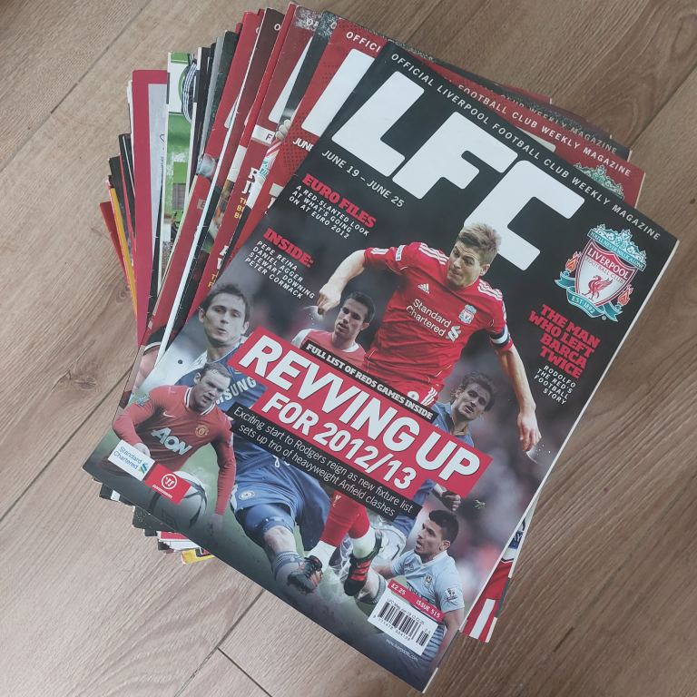 Liverpool FC magazines