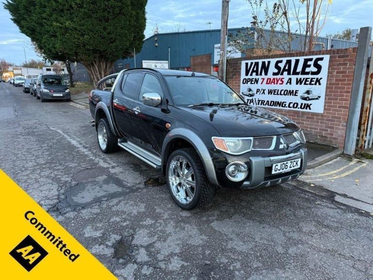 2006 06 MITSUBISHI L200 2.5 DI-D ANIMAL PICKUP 4DR DIESEL MANUAL 4WD (228 G/KM,