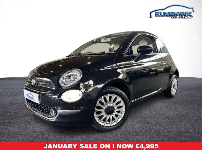 2018 18 FIAT 500 1.2 LOUNGE HATCHBACK 3DR PETROL MANUAL EURO 6 (S/S) (69 BHP)