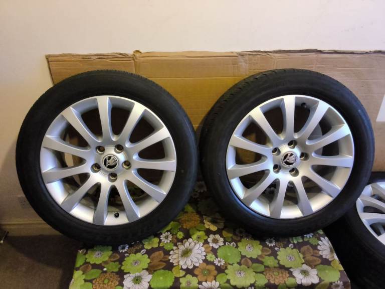 Skoda Yeti 17inch Annapurna Alloy Wheels 5L0601025N 