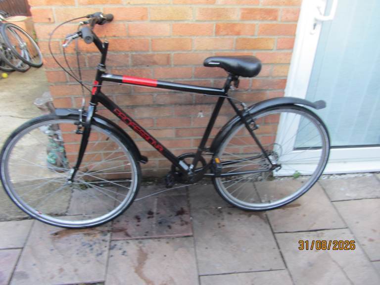 mens professional 6 speed city bike with 19inch frame 