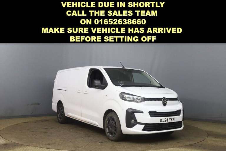 2024 Citroen Dispatch 1.5 BlueHDi 120ps Van Driver PANEL VAN DIESEL Manual