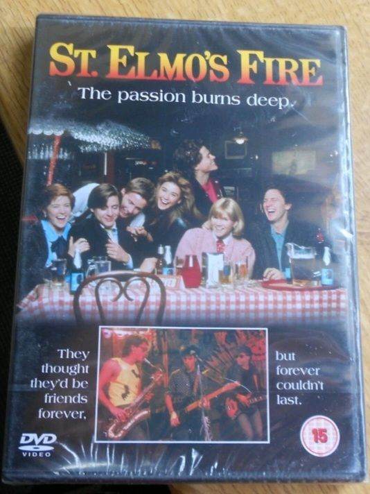 St. Elmo's Fire - Demi Moore Rob Lowe DVD New And Sealed  b9