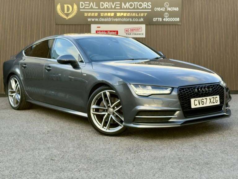 2017 Audi A7 3.0 TDI V6 Black Edition Sportback 5dr Diesel S Tronic quattro Euro 6 (s/s) Hatchbac...