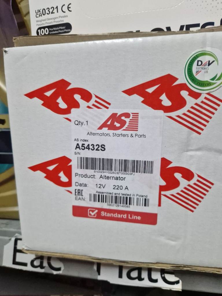New Alternator Citroën,  Peugeot,  Vauxhall 