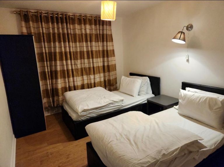 A spacious Double bedroom
