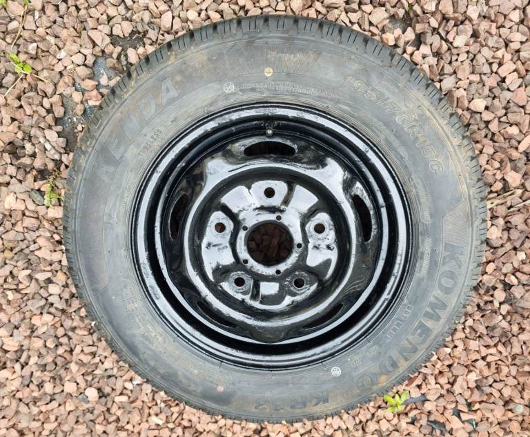 Transit Wheel & Tyre. VGC. 195 70 15.