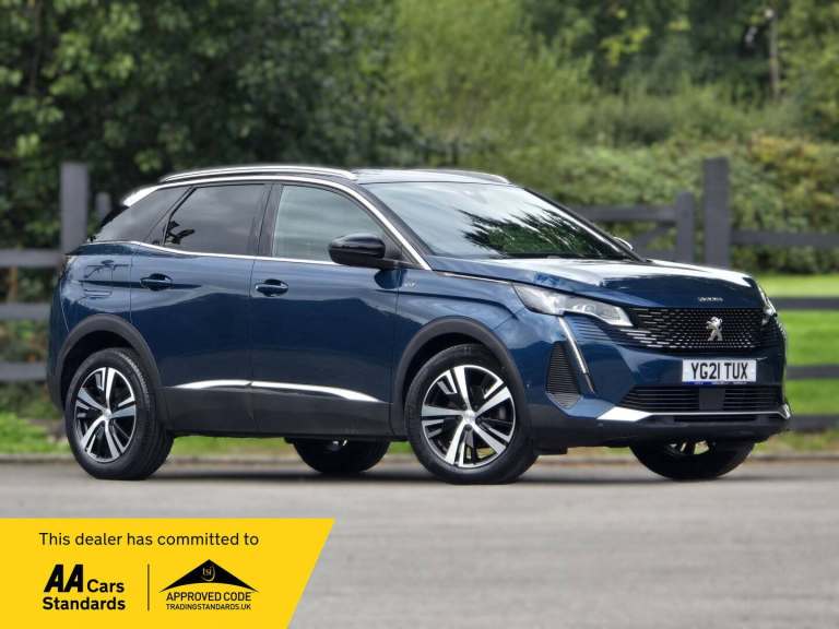 2021 Peugeot 3008 1.5 BlueHDi GT SUV 5dr Diesel Manual Euro 6 (s/s) (130 ps) SUV Diesel Manual