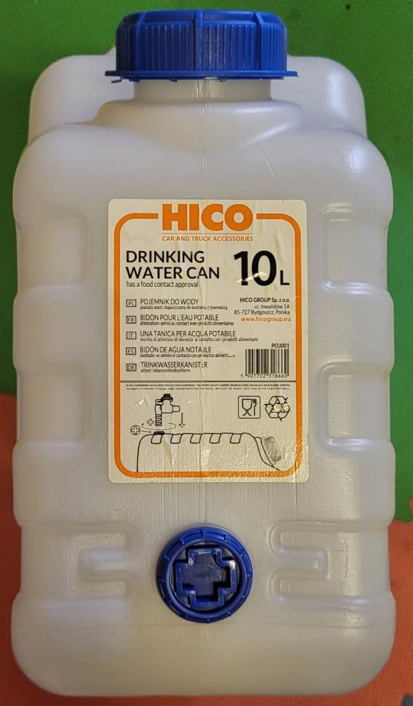 10 litre water container 