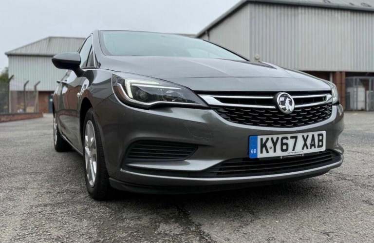 2017 Vauxhall Astra 1.4T 16V 125 Design 5dr HATCHBACK PETROL Manual