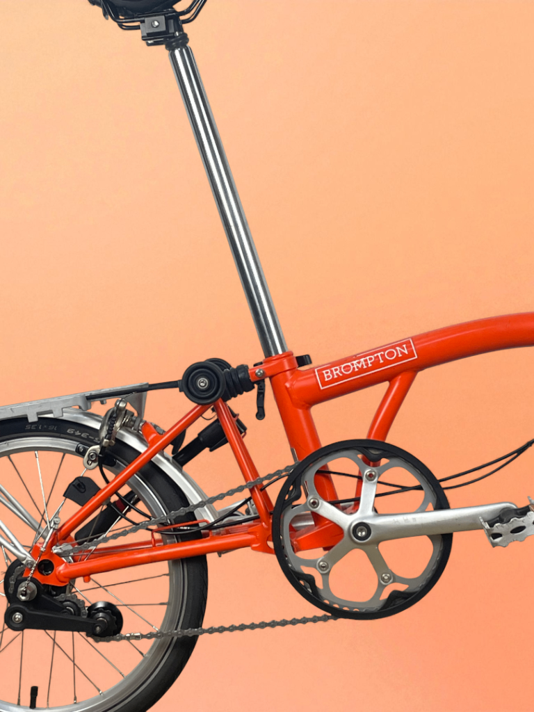 Brompton M3R (C Line Utility) - Luggage Rack - Orange
