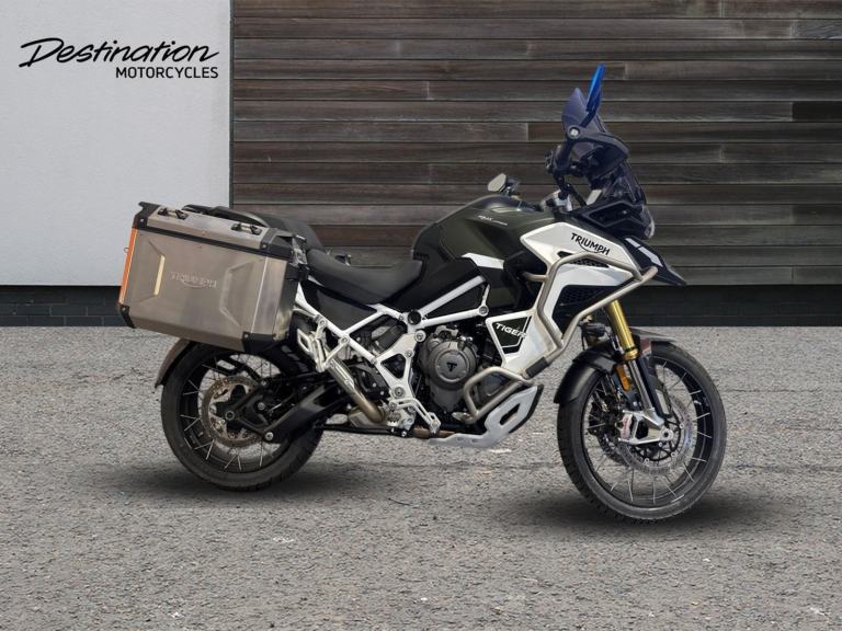 2025 Triumph Tiger 1200 RALLY EXPLORER PREMIUM COLOUR Petrol green 6 Speed