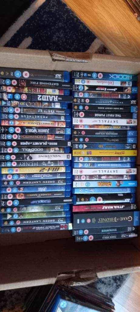 Blurays for sale (FREE Delivery Locally)