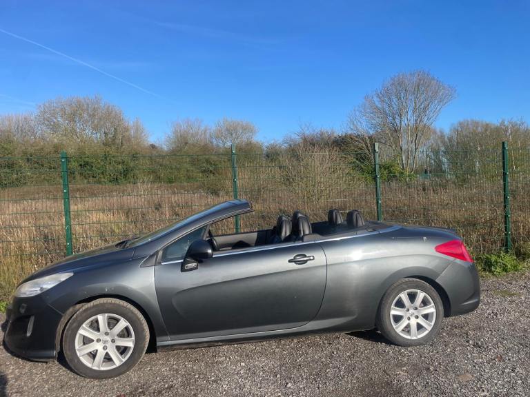 PEUGEOT 308 CC 2.0 HDI CONVERTIBLE AUTOMATIC 59 REG GREY 2 DOOR MOT JANUARY 30TH 2027 LOW INSURANCE