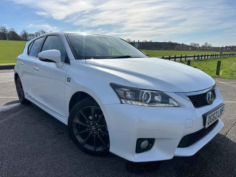 2012 Lexus CT 200h 1.8 F-Sport 5dr CVT Auto HATCHBACK PETROL/ELECTRIC Automatic