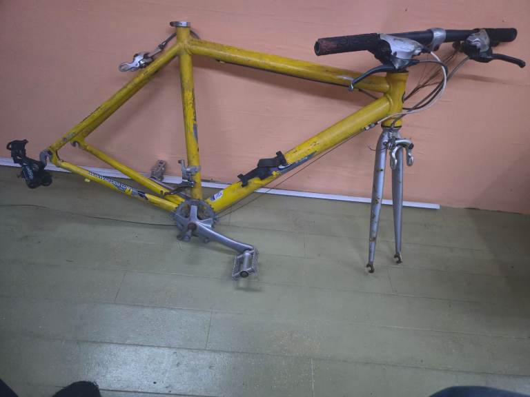 S/M 18inch Aluminium Bicycle Frame Orbea - As shown