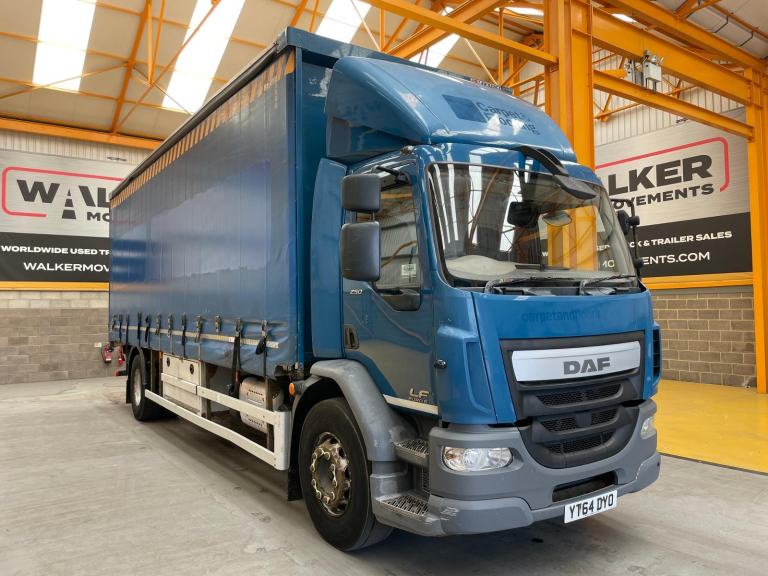 DAF LF250 18-TONNE *EURO 6* CURTAINSIDER – 2014 – YT64 DYO