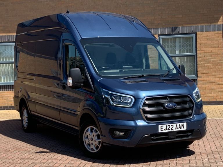 2022/22 REG FORD TRANSIT 2.0 EcoBlue Diesel Hybrid 130ps H3 Limited Van
