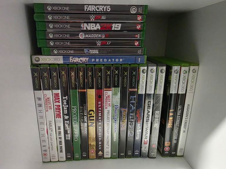 Xbox One & Xbox 360 Games Bundle – Good Condition