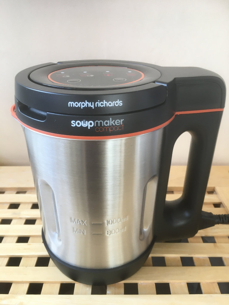Morphy Richards Compact Stainless Steel Soup Maker - New