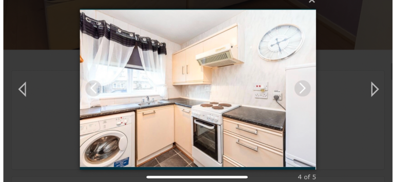 2 bed flat at Leith
