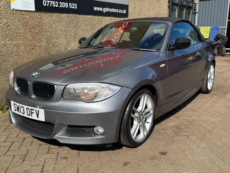 2013 BMW 1 Series 2.0 118d Sport Plus Edition Euro 5 (s/s) 2dr CONVERTIBLE Diesel Manual