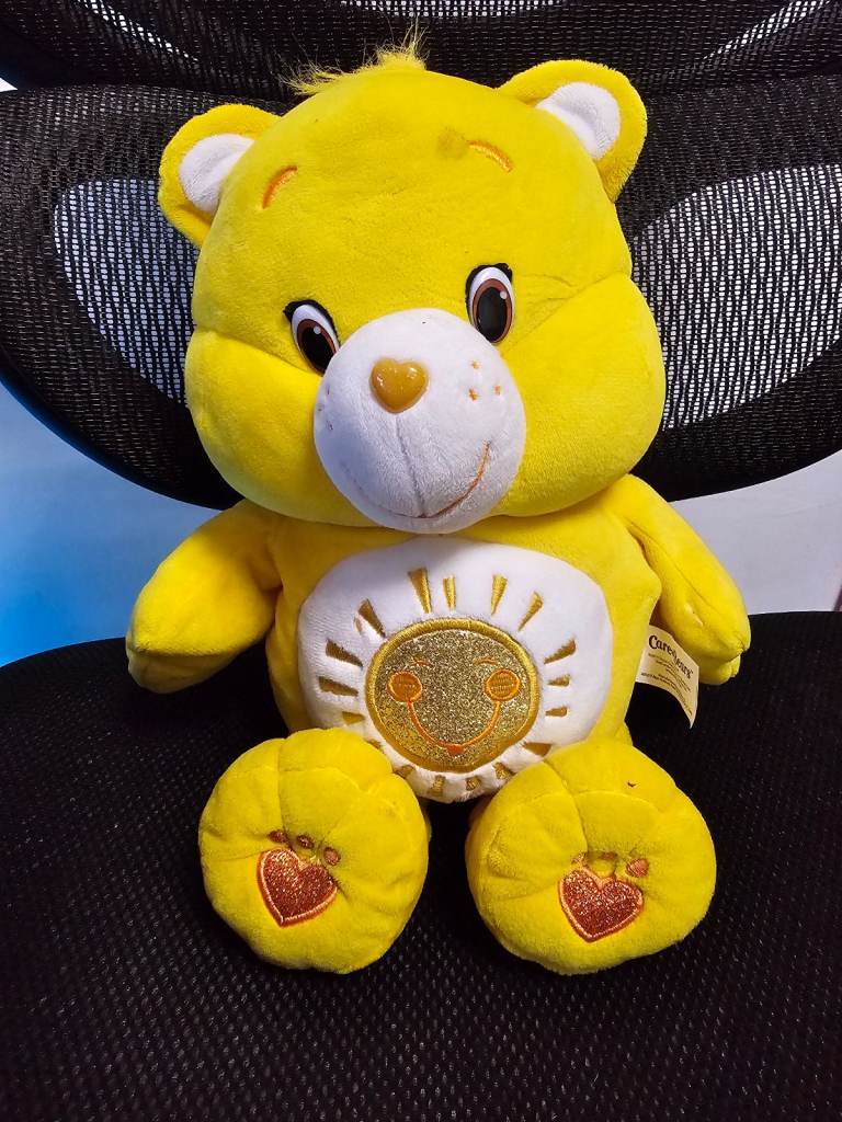 Care Bear Large Plush Sing-a-along Interactive (Funshine Bear)