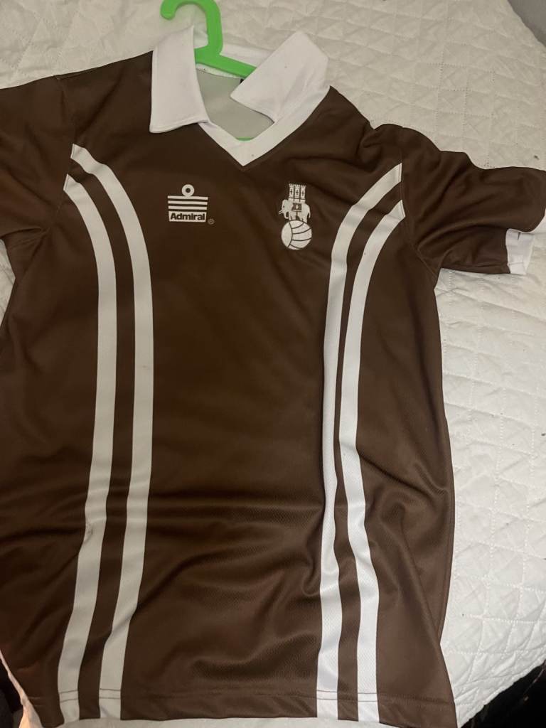 Coventry city replica brown football shirt 78-81