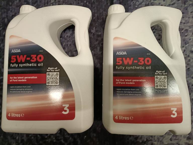 8L Sealed Asda 5W-30 Engine Oil