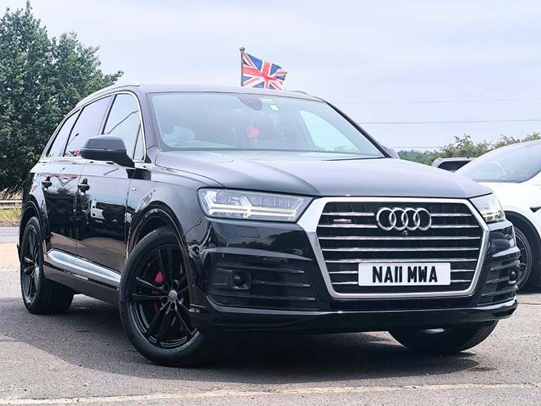 Audi Q7 2018 S Line 2.0L TFSI Quattro AWD Doble powered sunroof