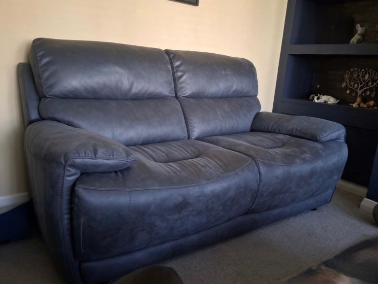 Sofa Furniture Village Blue Link