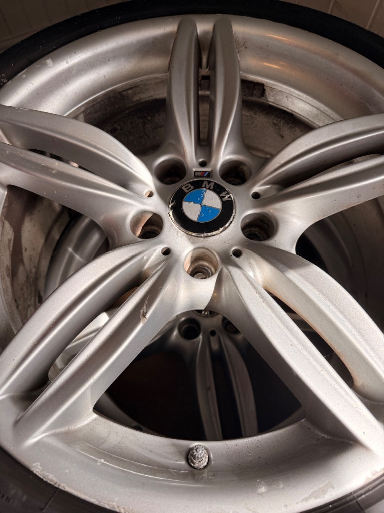 BMW M Sport Alloy Wheels + Run Flat Tyres + TPMS Sensors – Set of 4