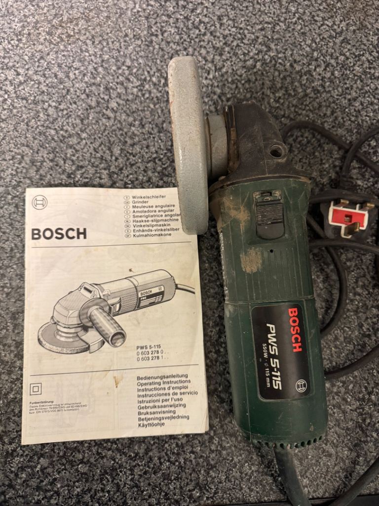 Bosch angle grinder
