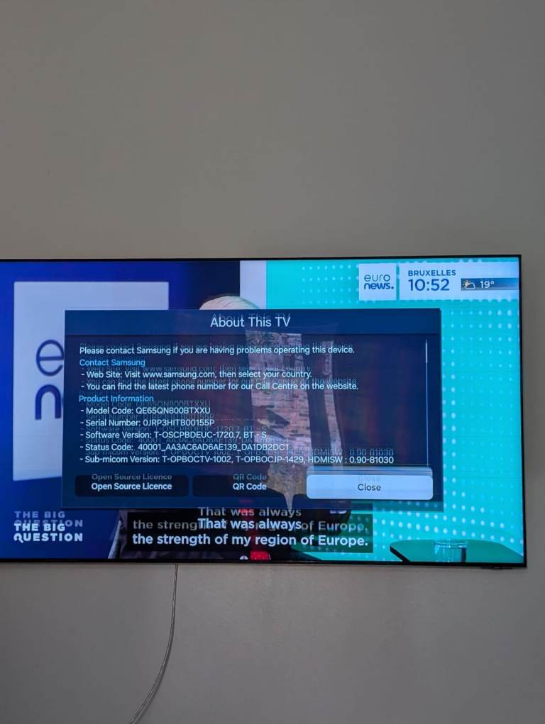 Samsung Q8 65 inch 