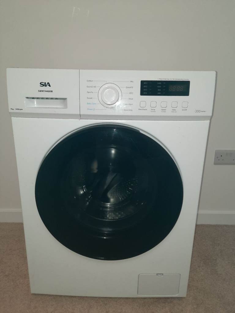 Sia washing machine 1400rpm 7kg load