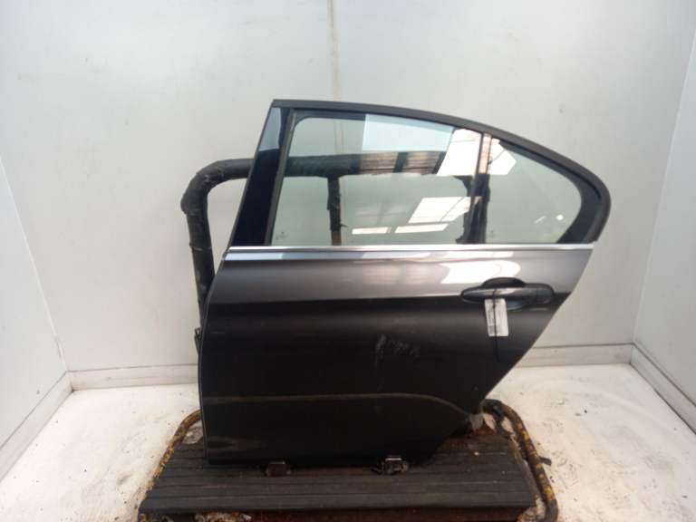 Bmw 3 Series Left Rear Door N/S 2012-2019 Mineralgrau Metallic (B39) 4 Door Sal